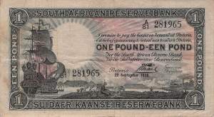 Südafrika p84e 1 Pound 1938